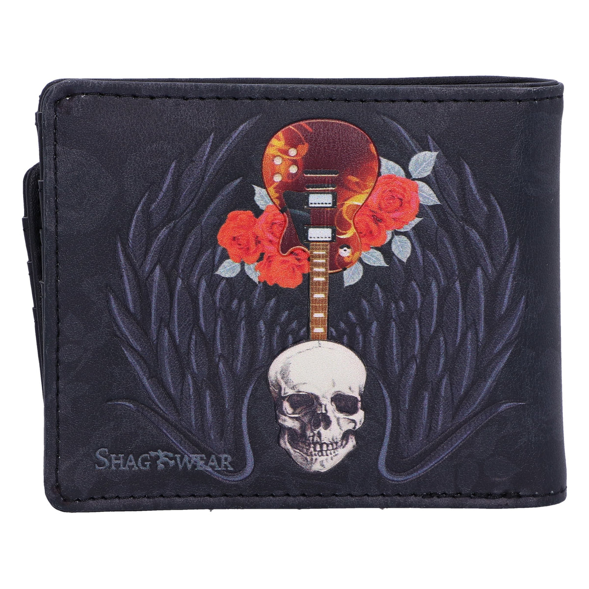 Rock & Roses Guitar Skull Wallet