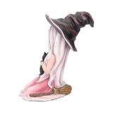Rosa Witch & Black Cat Ornament
