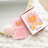 Rose Quartz Crystal Sun Keepsake