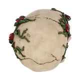 Rose From Beyond Skull Ornament