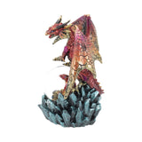 Ruby Oracle Red Dragon Fortune Seer Snow Globe