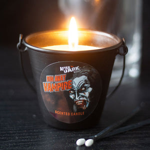 Run Away Vampire - Sandalwood Candle Bucket
