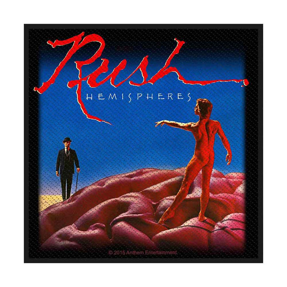Rush Sew On Patch: Hemispheres