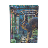 Rusty Cauldron Cat Notebook by Lisa Parker