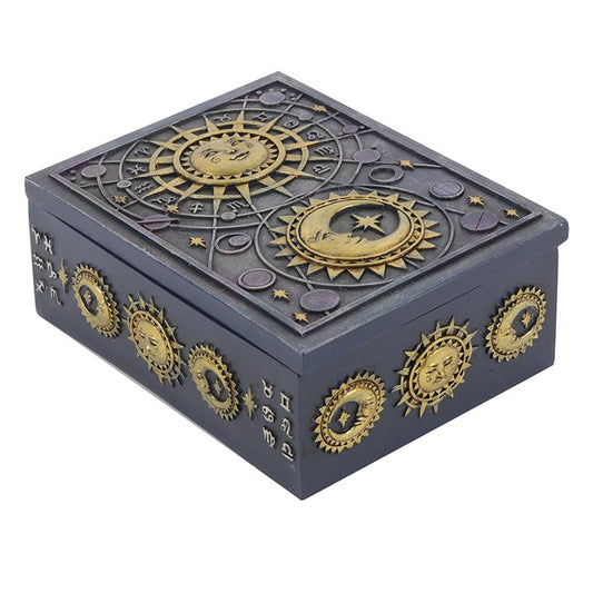 Sun and Moon Tarot Storage Box