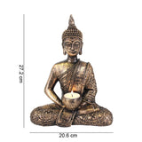 Sitting Thai Buddha Tealight Candle Holder