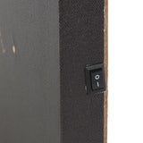 Forest Bee Light Up Canvas Plaque