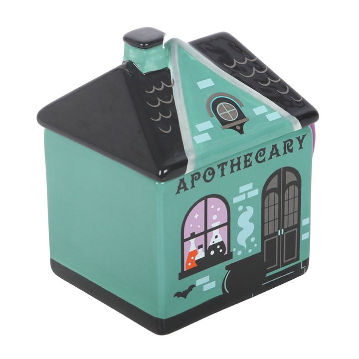 Apothecary Shop Lidded Mug