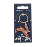Leaping Hare Keyring