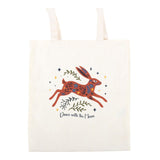 Leaping Hare Tote Bag