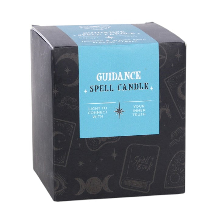 Guidance Jasmine and White Sage Spell Candle gift box