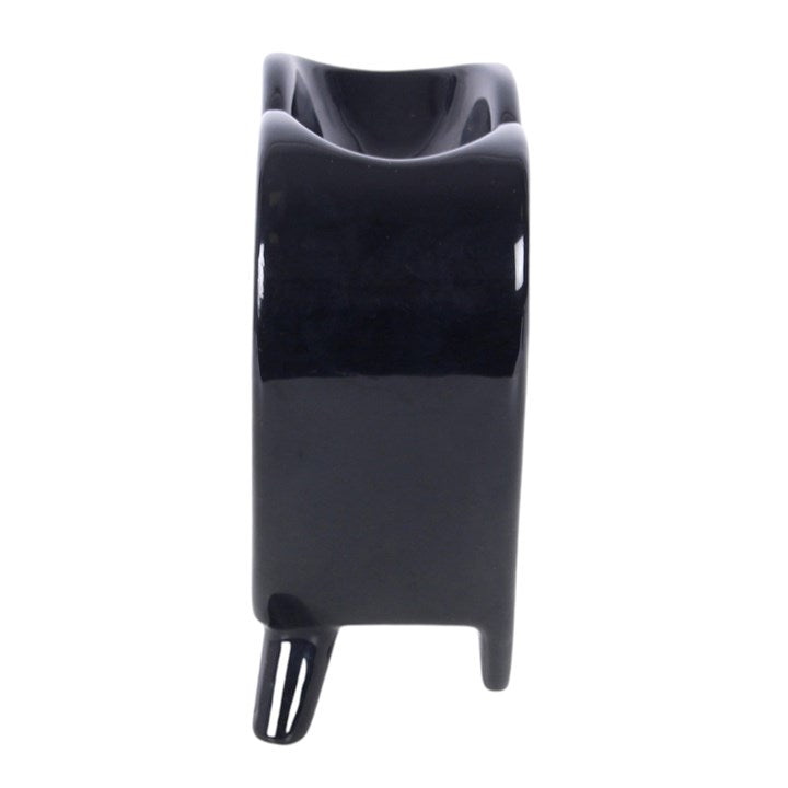 Black Planchette Oil Burner & Wax Warmer side view