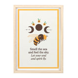 Bee Radiant Bee Framed Print
