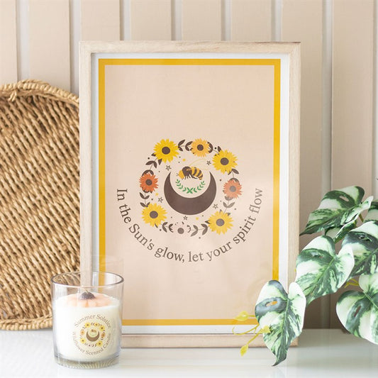 Let Your Spirit Flow Framed  Print