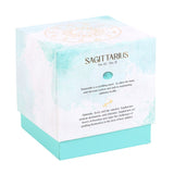 Sagittarius Ylang Ylang & Amber, Amazonite Crystal Candle