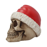 Santa Hat Christmas Skull, Flashing Eyes