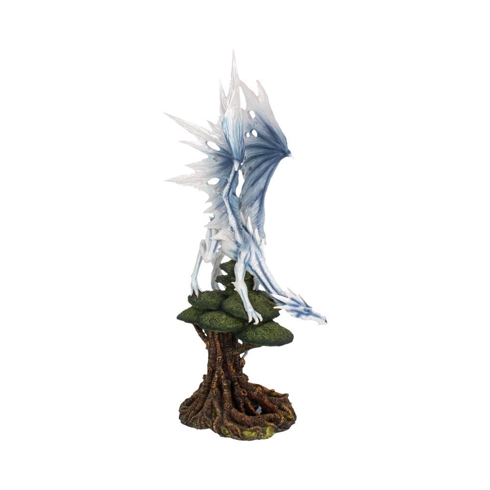 Full-length view of Sapiens Icy Dragon Figurine