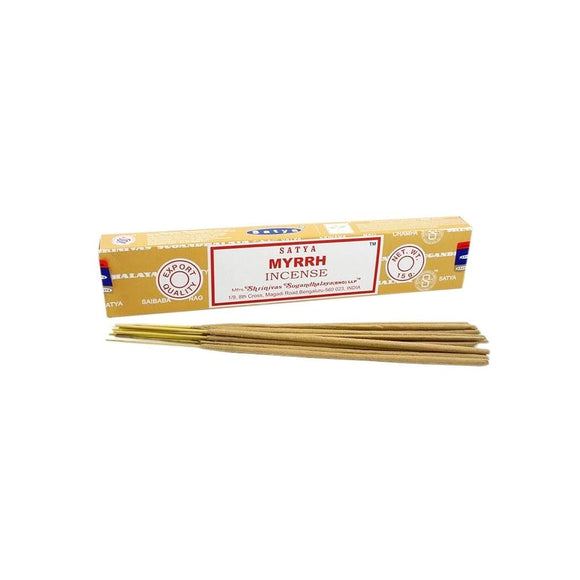 Satya Myrrh Incense Sticks