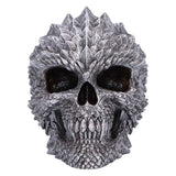 Scaled Remains Skull Figurine