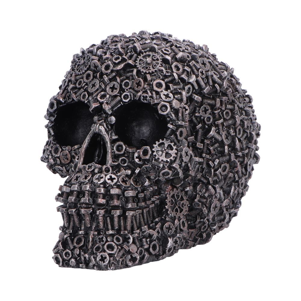 Screwed Skull Figurine