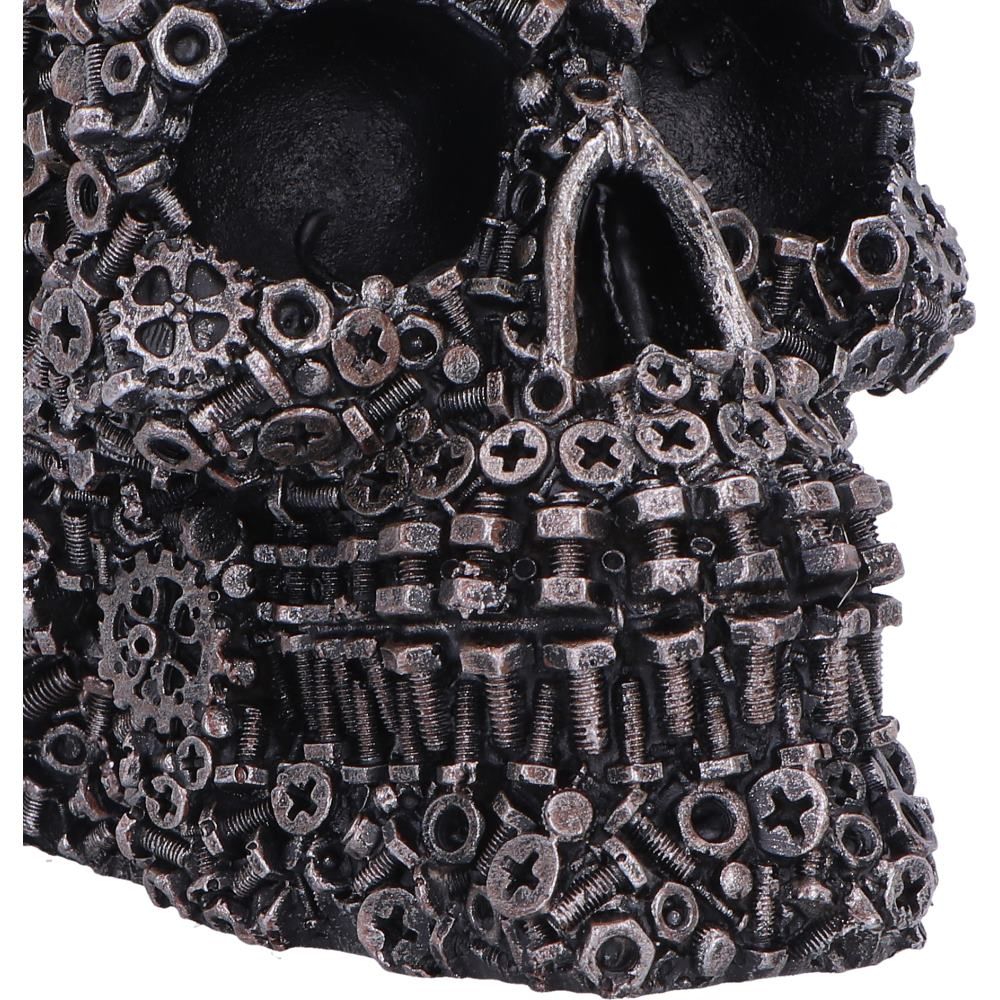 Screwed Skull Figurine