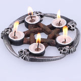 Scythe Pentagram Tealight Holder