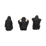 See, Hear, Speak No Evil Grim Reaper Shelf Sitters