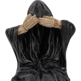 See, Hear, Speak No Evil Grim Reaper Shelf Sitters