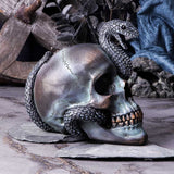 Serpentine Fate Snake Skull