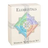 Set of 4 Elemental Glasses by Anne Stokes