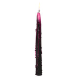 Set of 4 Pink Vampire Tears Taper Candles