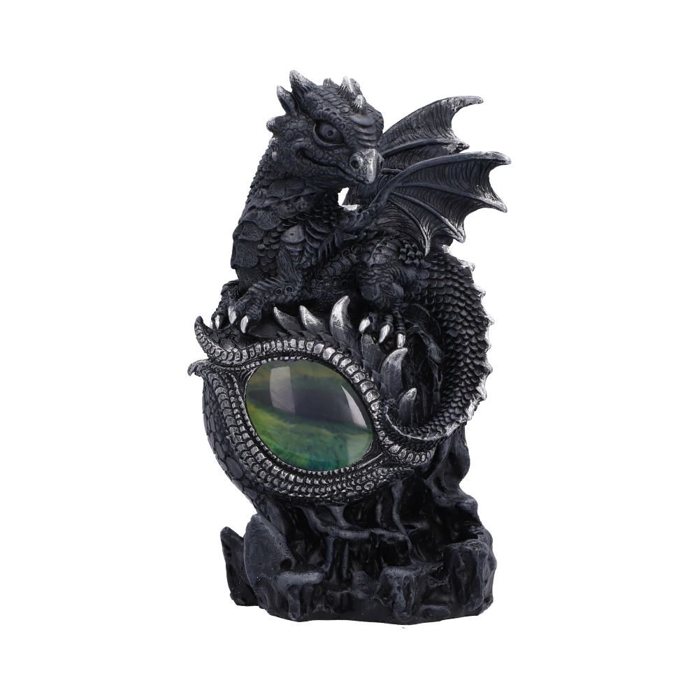 Shadow Sentinel black dragon figurine by Nemesis Now