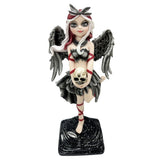 Shadow Fae Fairy Figurine with Skull