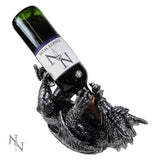 Silver Dragon Guzzler Wine Bottle Holder