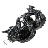 Silver Dragon Guzzler Wine Bottle Holder