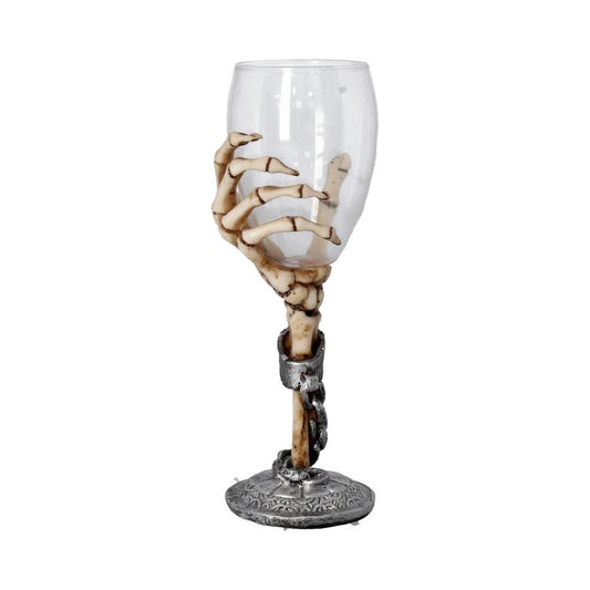 Skeleton Hand Wine Glass