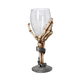 Skeleton Hand Wine Glass