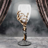 Skeleton Hand Wine Glass