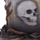 Skull Cat Figurine by Martin Hanford