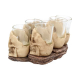 Skulls Shot Glass Set