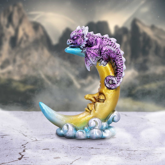 Sleepy One Dragon & Moon Ornament