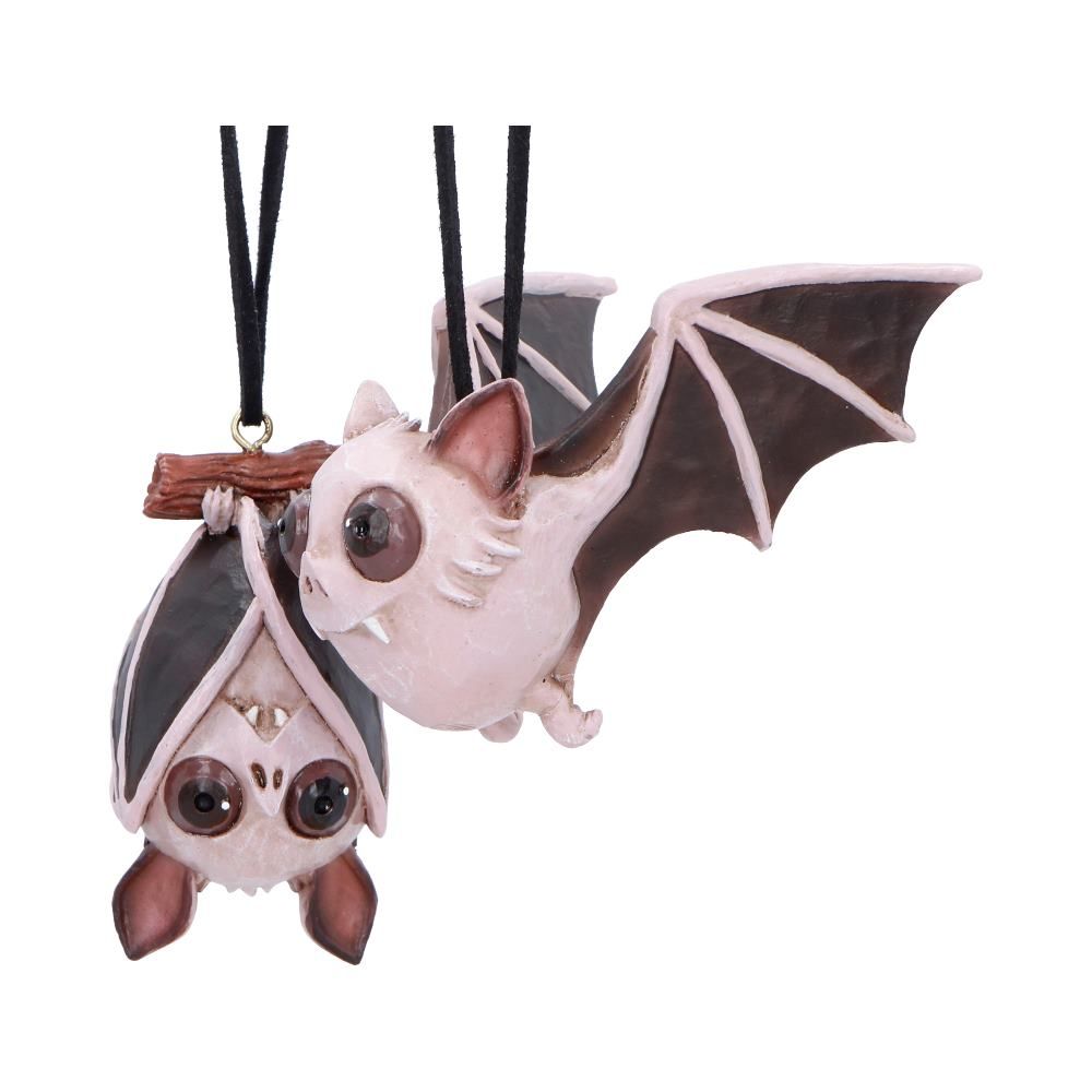 Sneak and Peak Bat Hanging Ornaments