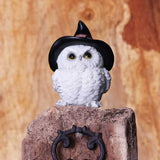 Snowy Spells Owl Figurine 9cm