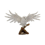 Snowy Rest Owl Figurine