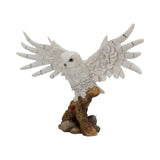 Snowy Rest Owl Figurine
