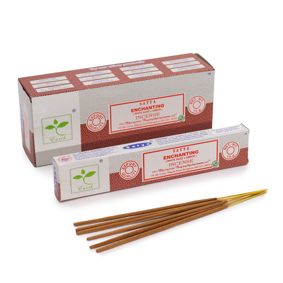 Special Satya Enchanting Incense Sticks - White Sage & Amber