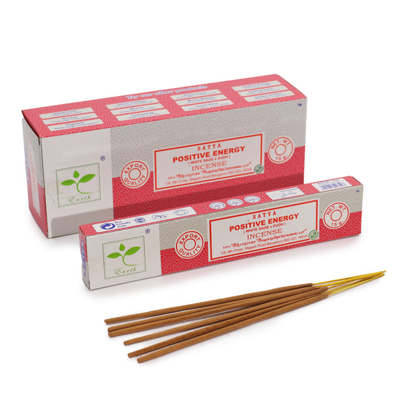 Special Satya Positive Energy Incense Sticks - White Sage & Oudh