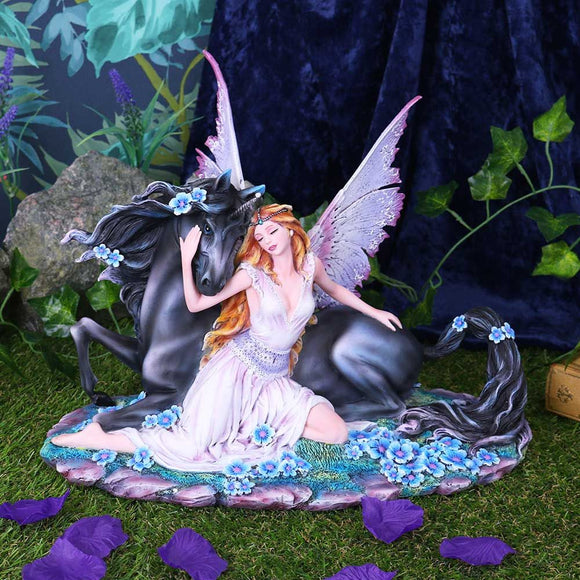 Spirit Bond Unicorn & Fairy Figurine