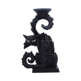 Spite Black Cat Candlestick Holder