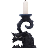 Spite Black Cat Candlestick Holder